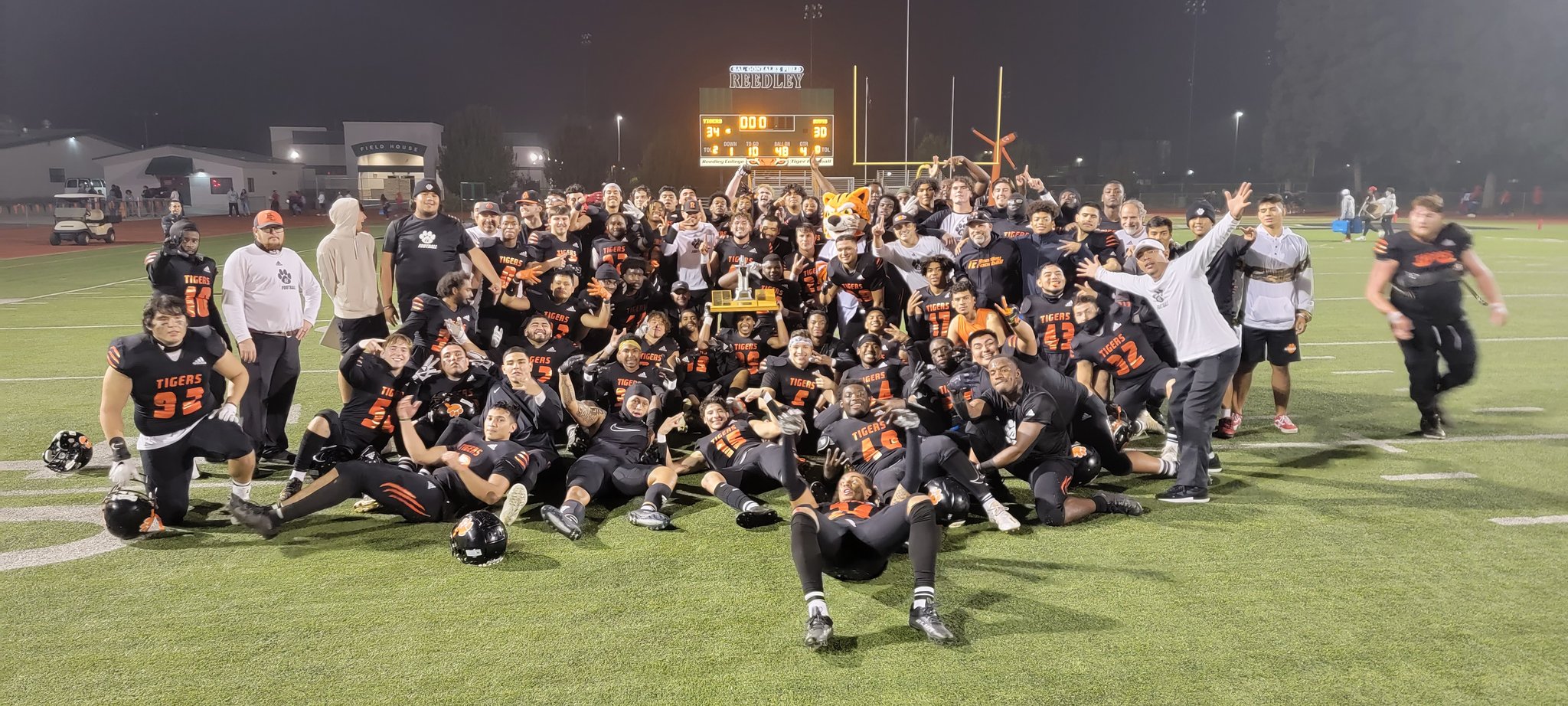 Tiger Football Returns The Pump To Reedley With A Victory Over Fresno City College